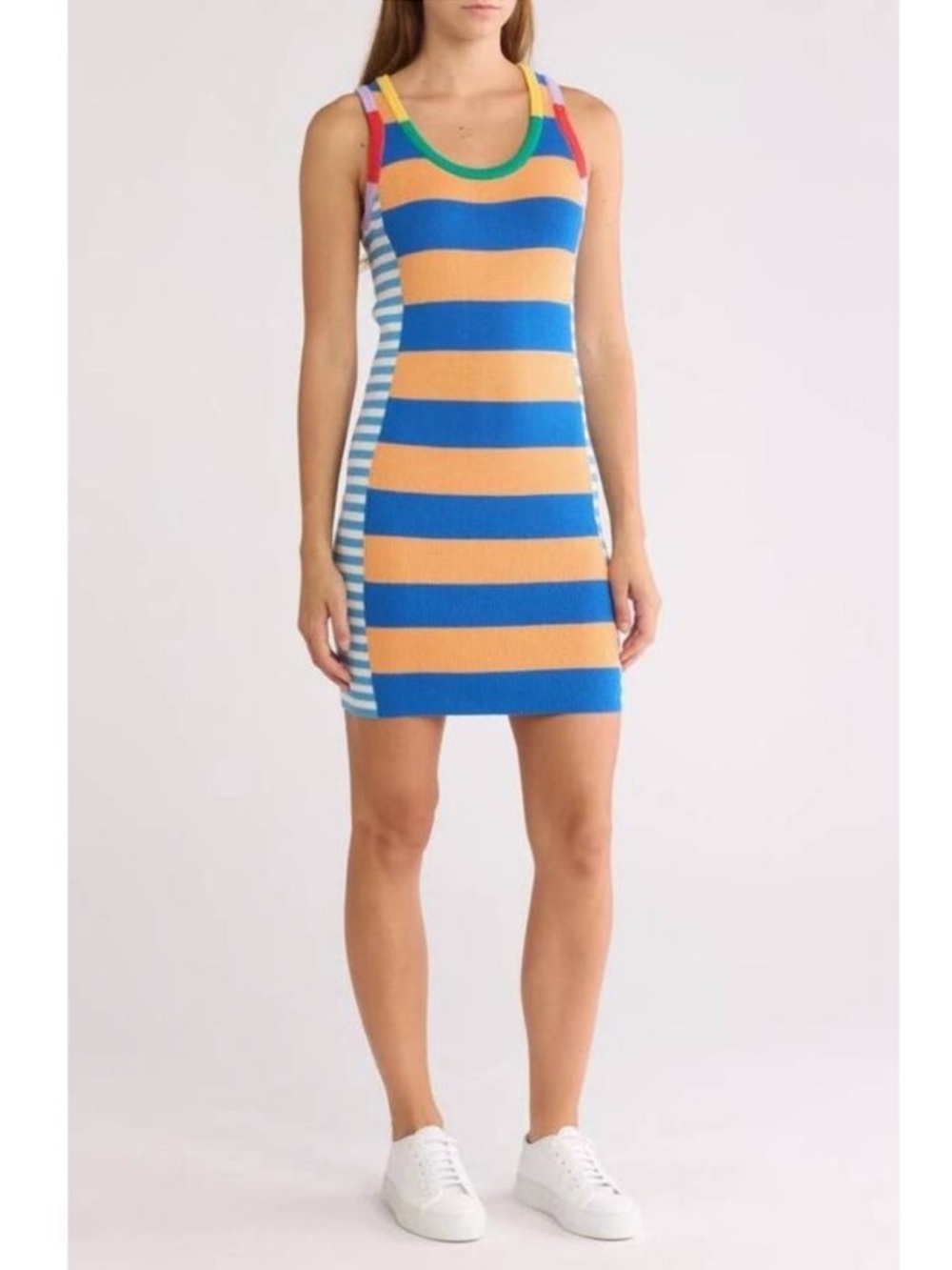 Mother The Chin Ups Mini Dress